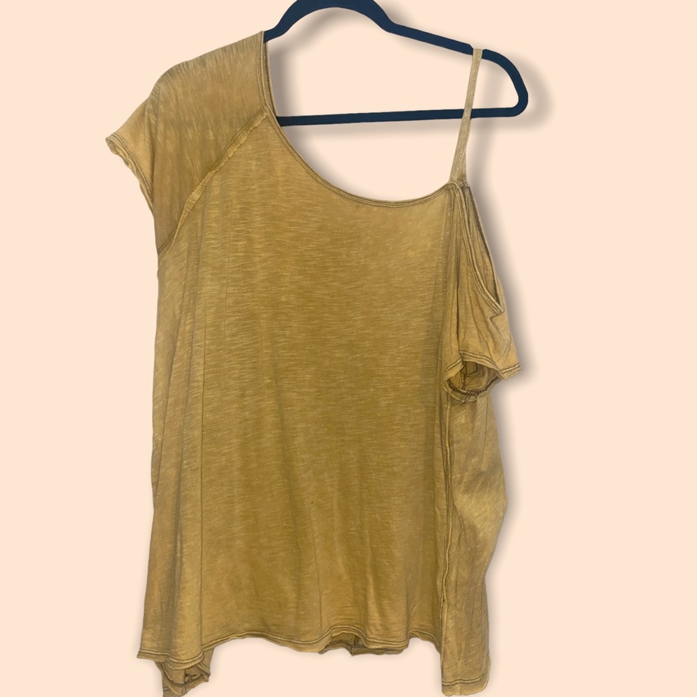 Free People (off-the-shoulder) Loose Top: Size Medium